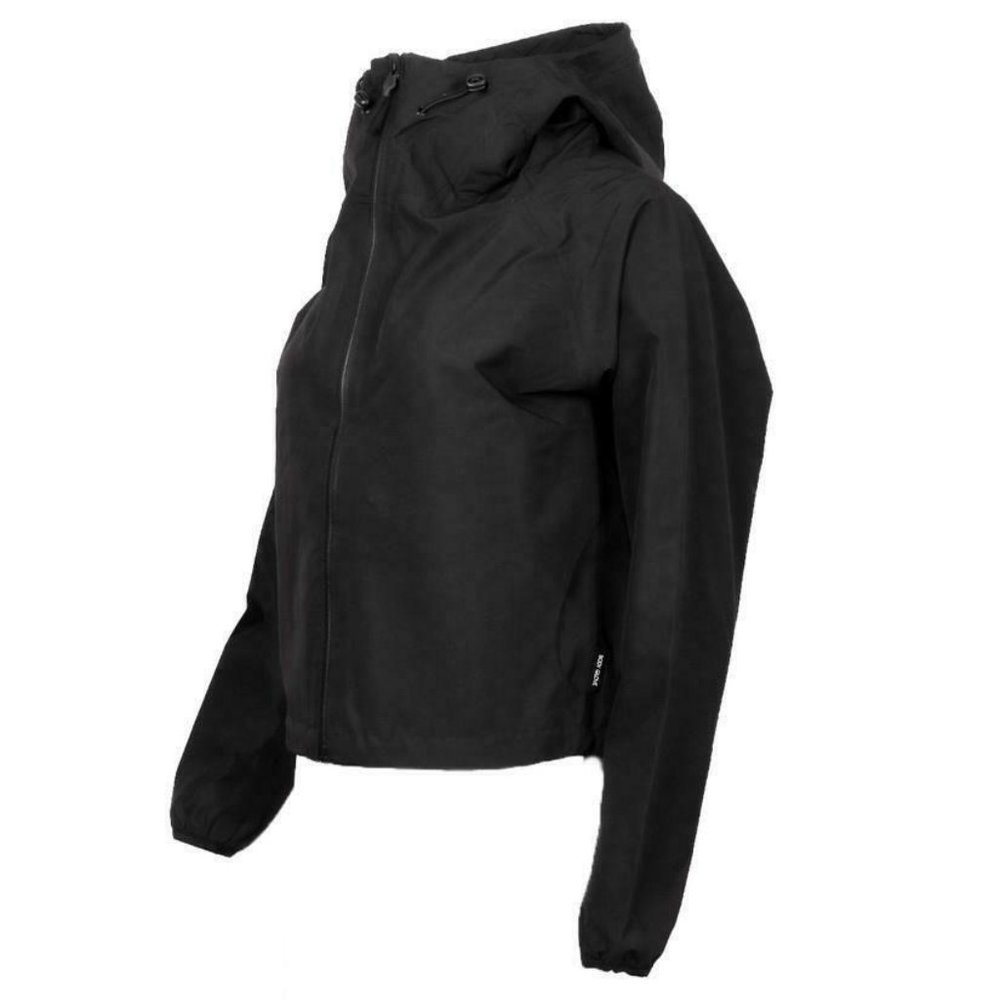 Body Glove Cropped Rain Jacket Black Size Small - Picture 3 of 12